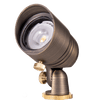 Lumen Logic™ 12V Brass Mini Outdoor Spotlight (Bronze) - Lumen Logic