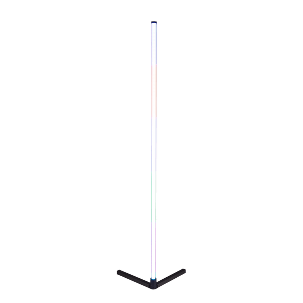 Lumen Logic™ Color Changing RGBW LED Corner Floor Lamp (53 Inches Tall) - Lumen Logic