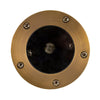 Lumen Logic™ LogiWell 12V Brass Open In-Ground Light (Bronze) with 5W 2700K MR16 LED Bulb - Lumen Logic