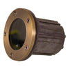Lumen Logic™ LogiWell 12V Brass Open In-Ground Light (Bronze) with 5W 2700K MR16 LED Bulb - Lumen Logic