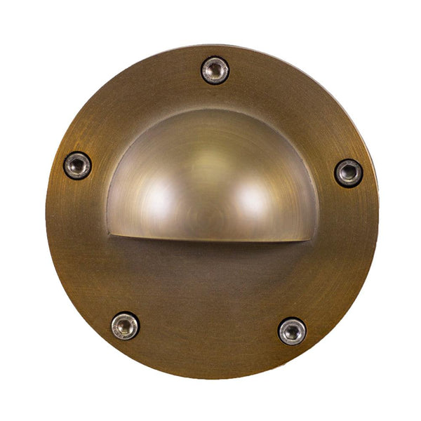 12V Brass Beacon InGround Light (Bronze) with 5W LED MR16 Bulb Lumen