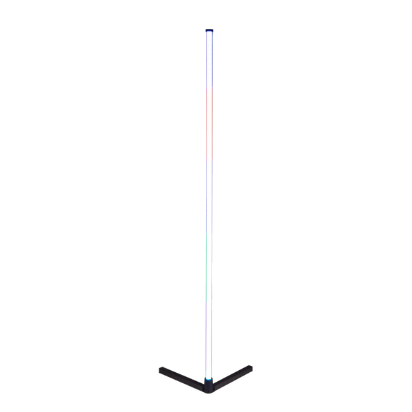 Lumen Logic™ Color Changing RGBW LED Corner Floor Lamp (53 Inches Tall) - Lumen Logic